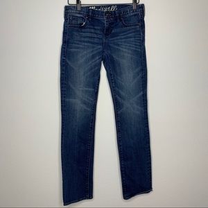 madewell straight cut jeans